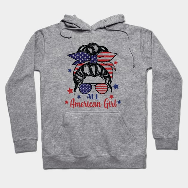 All American Girl Hoodie by Cun-Tees!